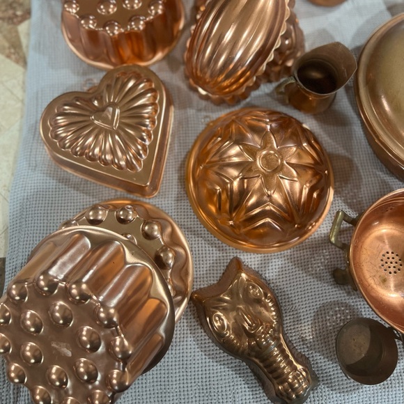 53pc Copper Cookware and Bakeware Collection - Picture 4 of 15